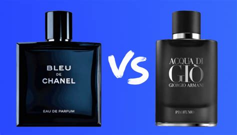 acqua di gio vs chanel bleu